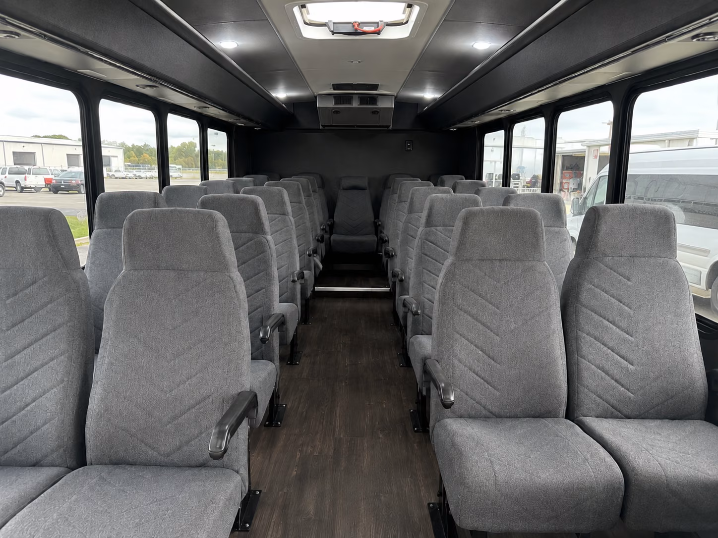 baton rouge 15 passenger minibus inside