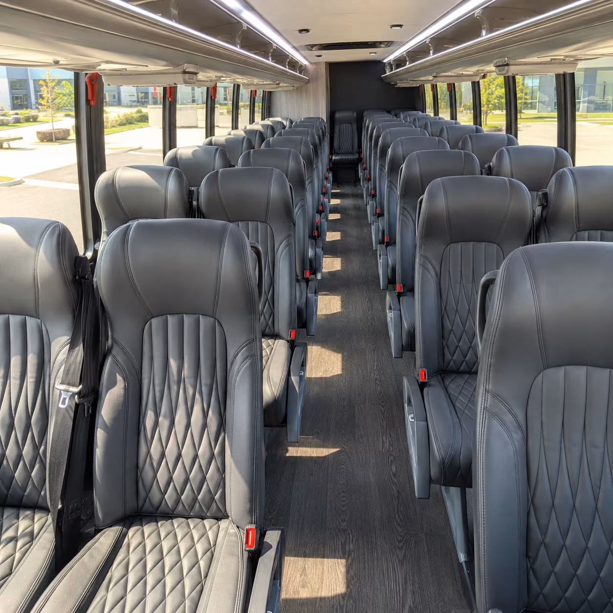 baton rouge 30 passenger minibus inside