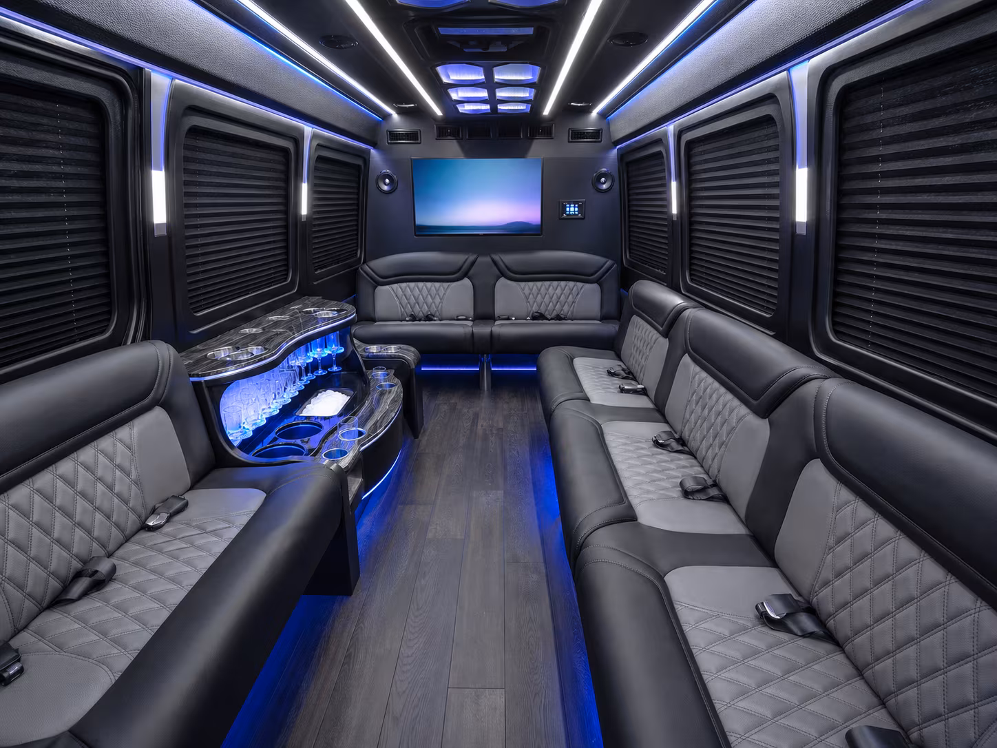 baton rouge sprinter limousine interior