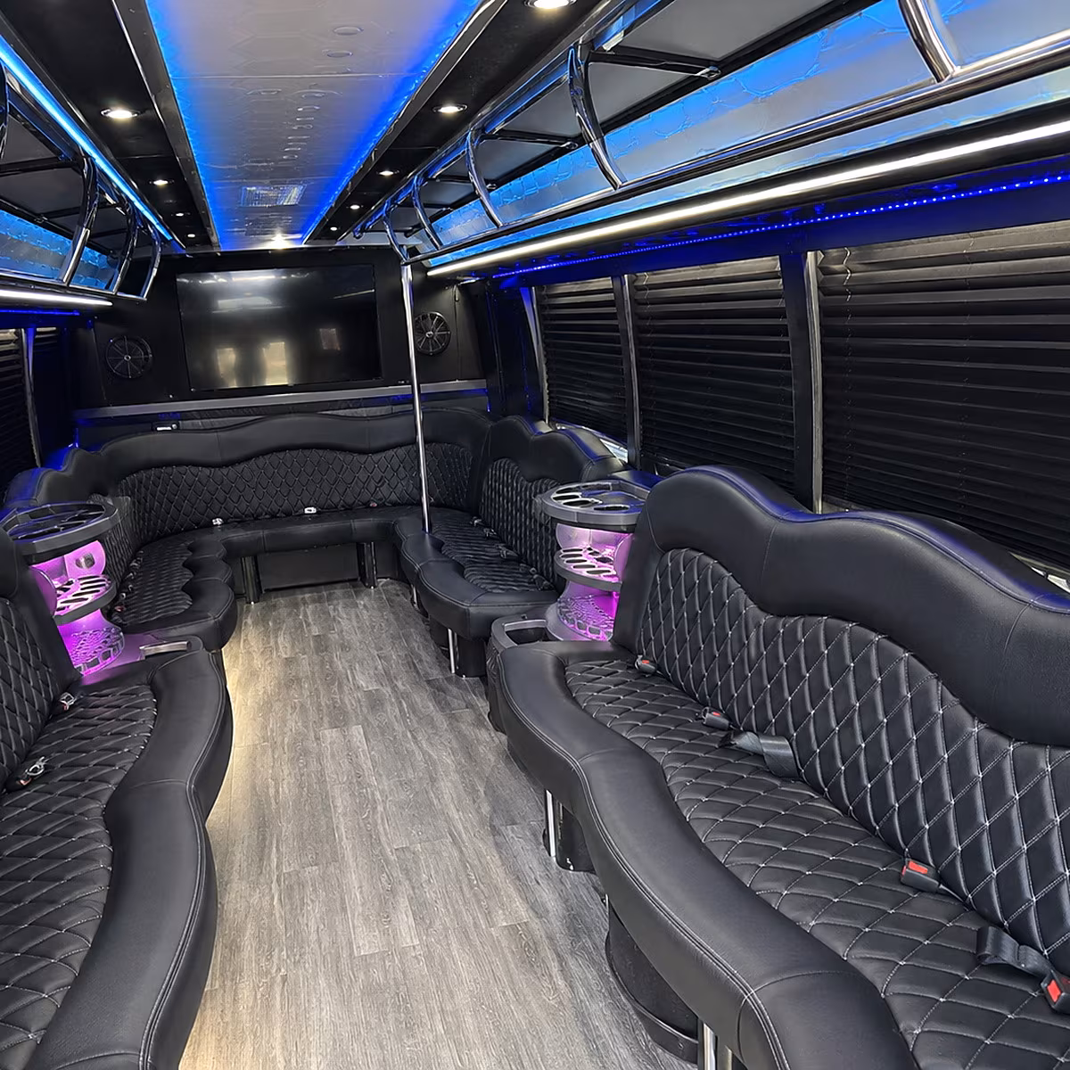 baton rouge wedding party bus rental